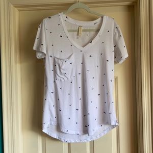 Palm Tree t-shirt with pocket